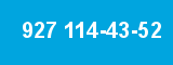 927 114-43-52